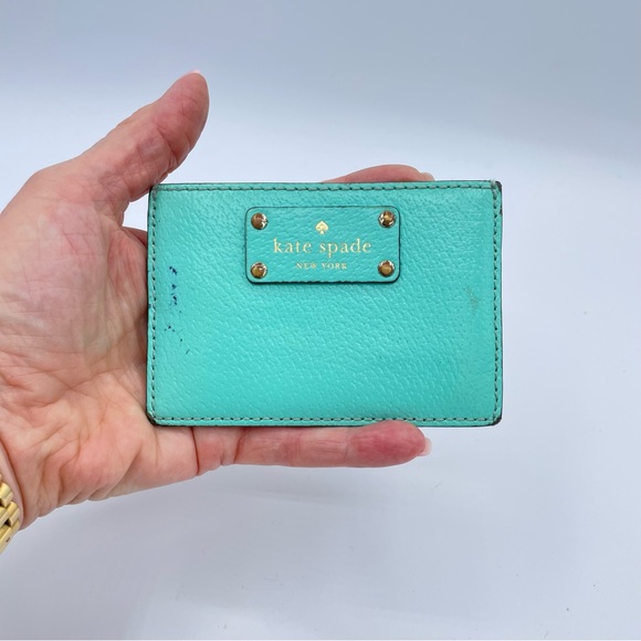 Kate Spade Wallet/Card Holder OS Tiffany Blue - Picture 15 of 15